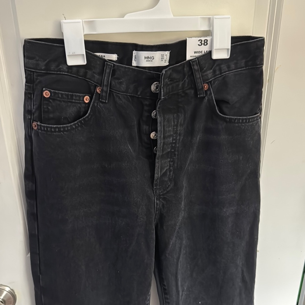 Mango Black Jeans